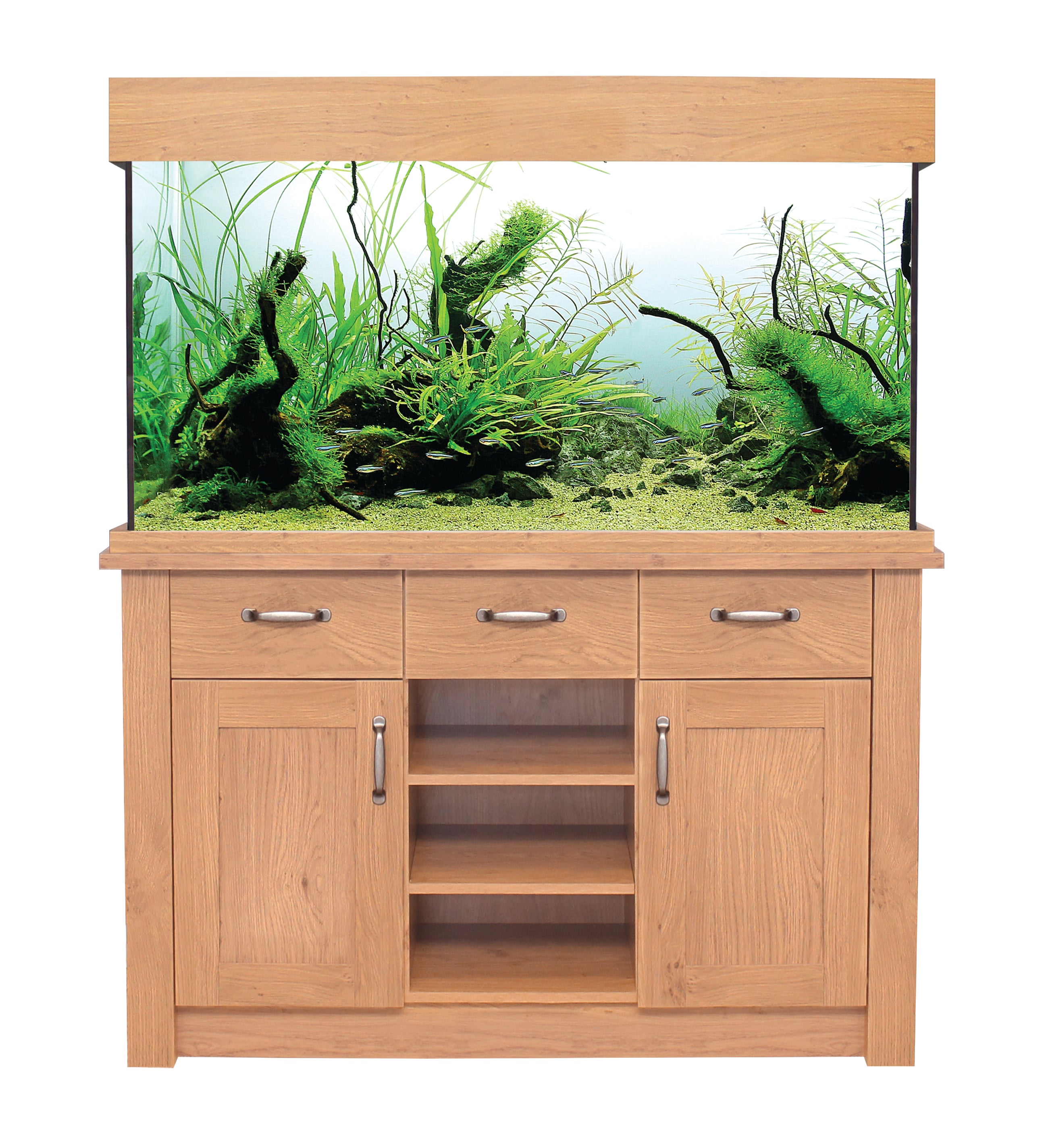 ✨Aqua One OakStyle 230 Aquarium and Cabinet✨