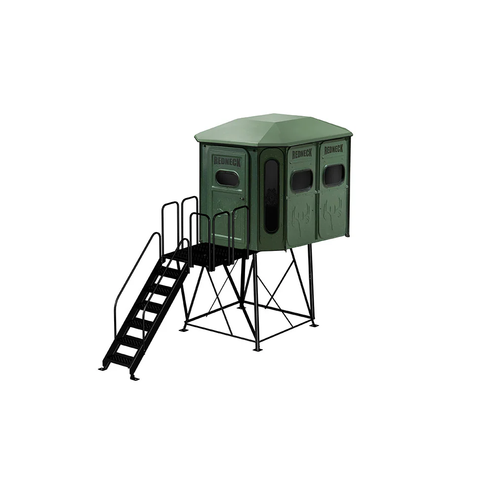 🔥2025 The Game Changer Platinum 360° 6X8 Box Blind🔥