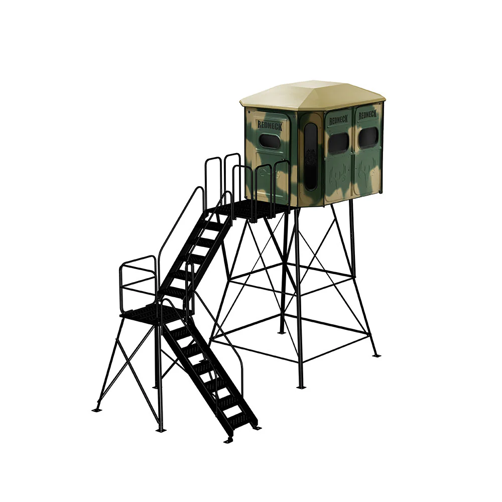 🔥2025 The Game Changer Platinum 360° 6X8 Box Blind🔥