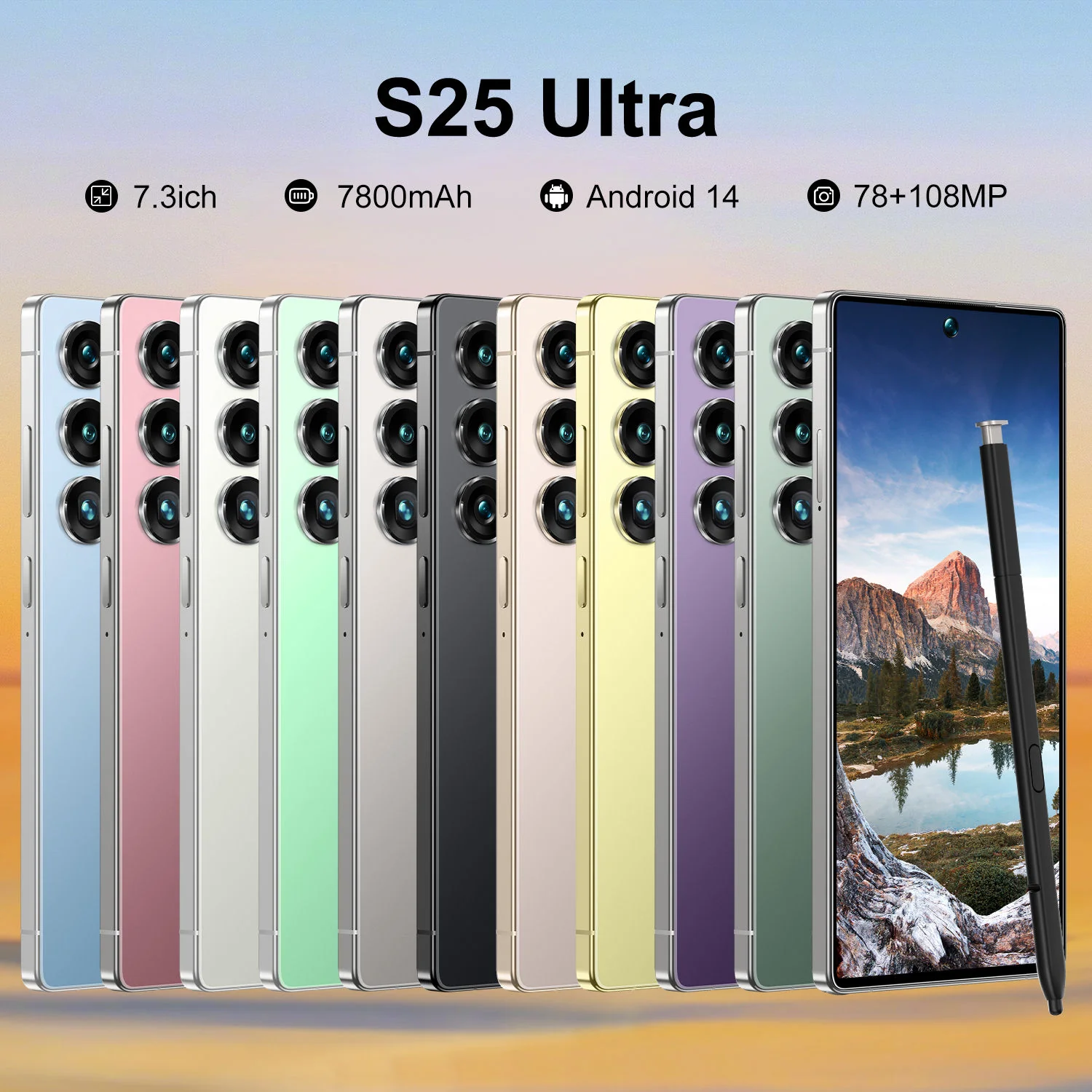 Galaxy S25 Ultra Phone 7.3 Inch 16GB+1TB