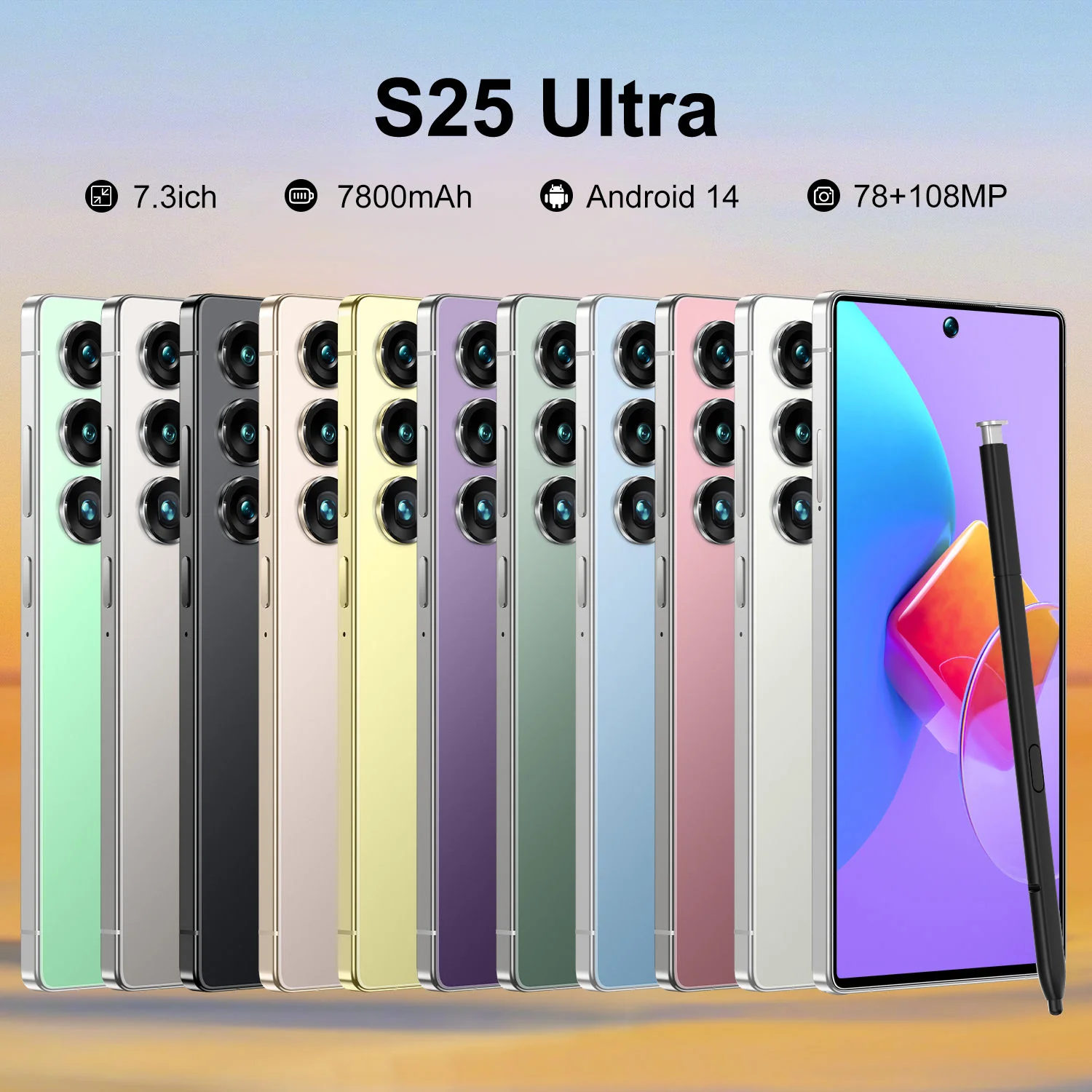 Galaxy S25 Ultra Phone 7.3 Inch 16GB+1TB