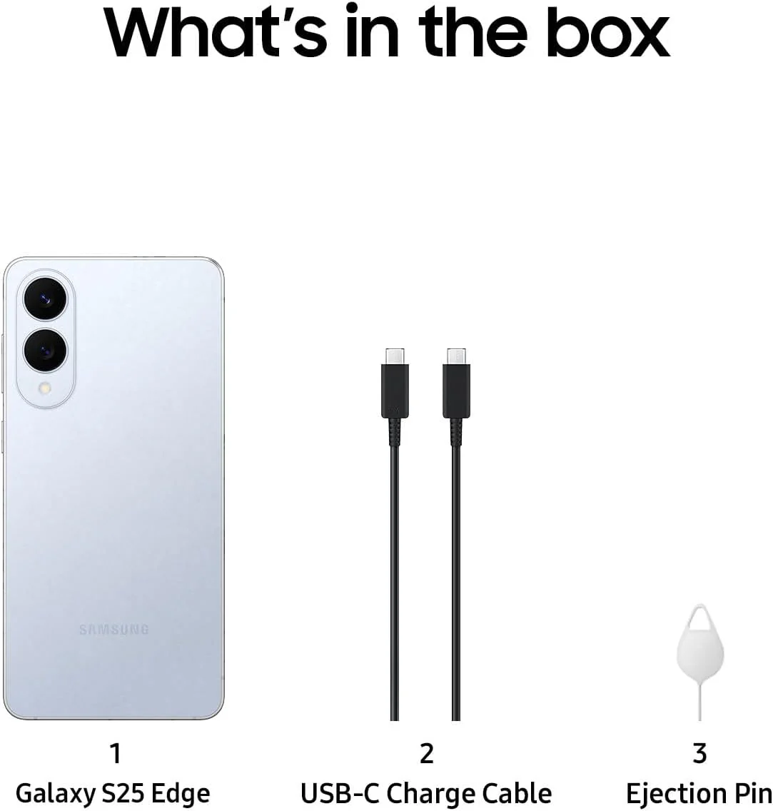 Galxy S25 Edge Phone, 256 GB AI Smartphone