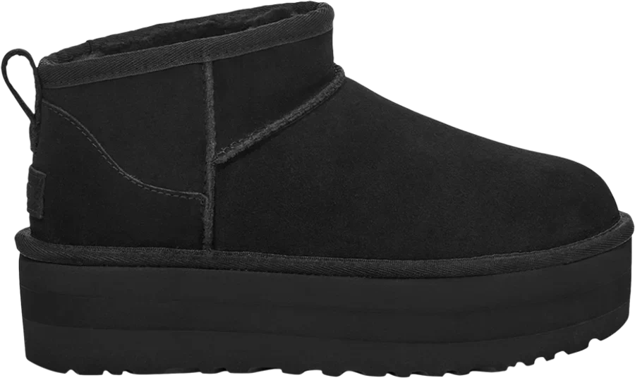 UGG Classic Ultra Mini Platform Boot Black (Women's)