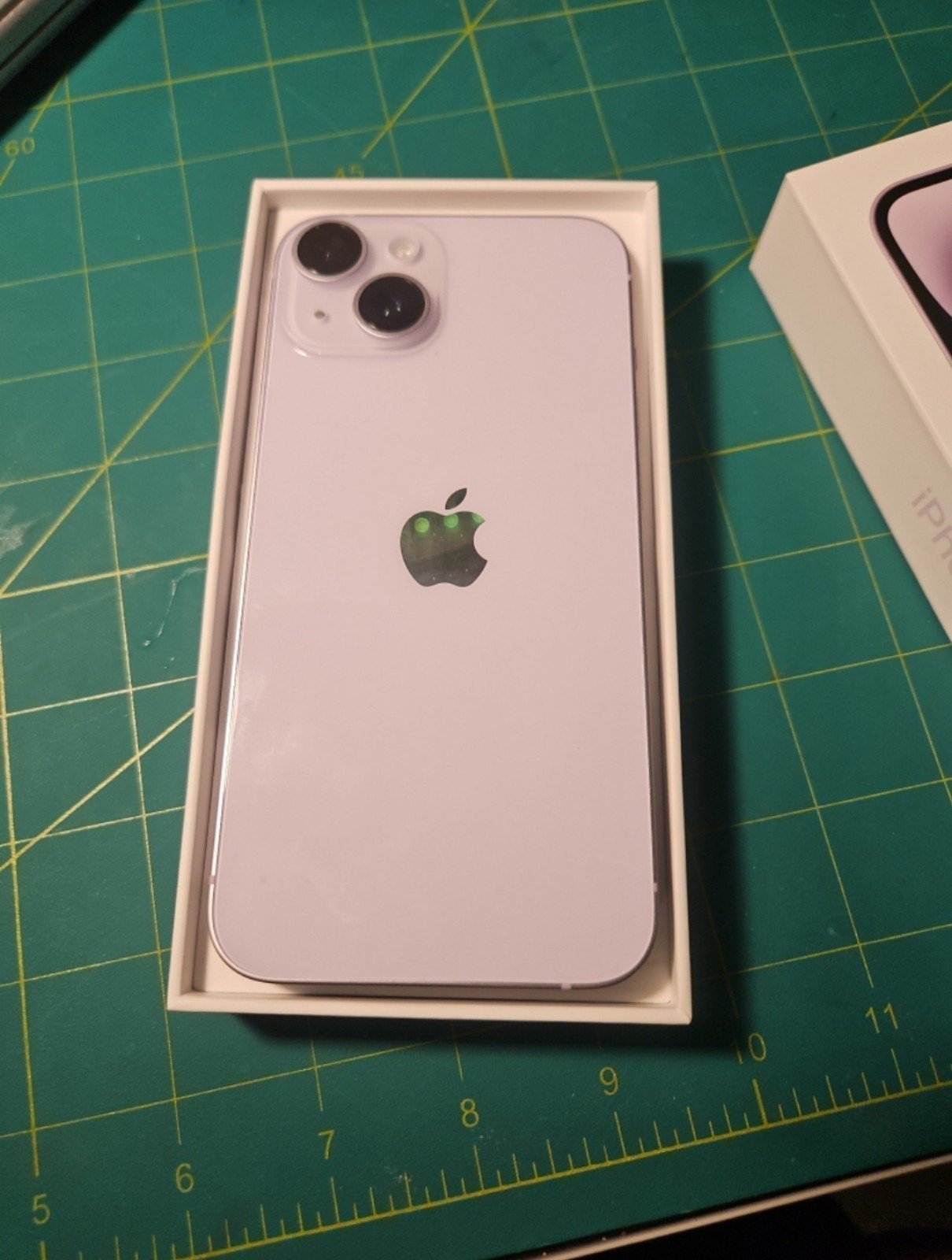 Apple iPhone 14 128 GB in Purple for Unlocked (With Case) 6N32