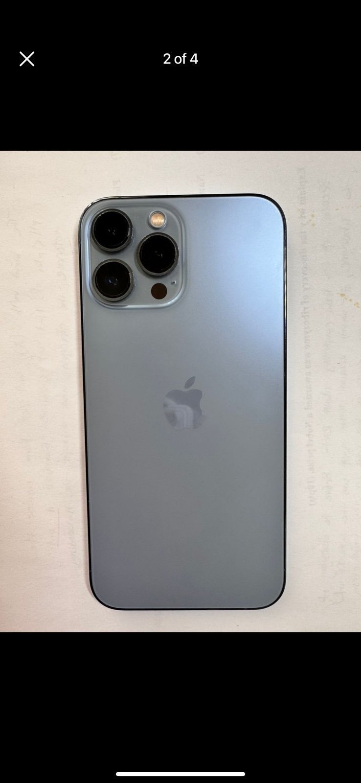 iPhone 13 Pro Max 128GB Sierra Blue - Excellent Condition 3P29