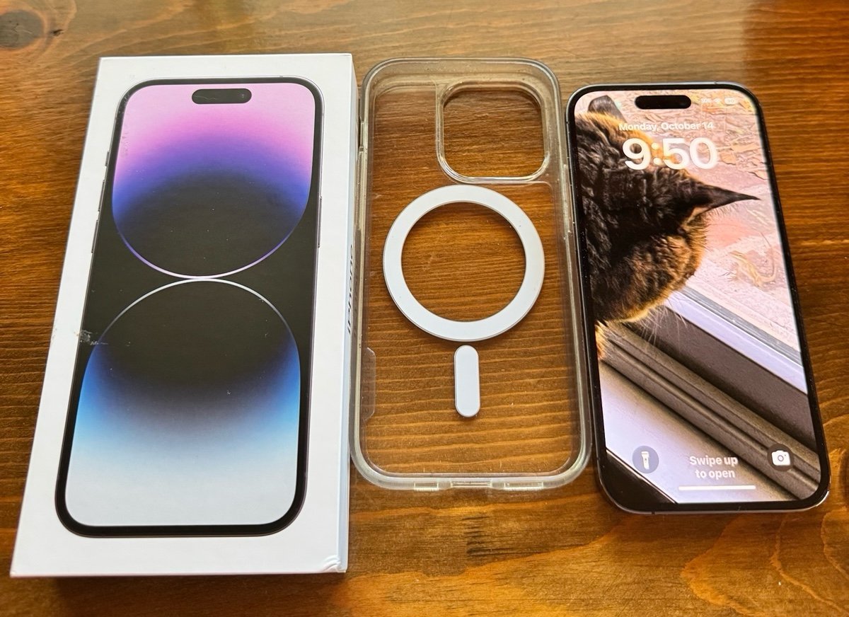 Iphone14 Pro-256GB Deep Purple-Unlocked 7C87