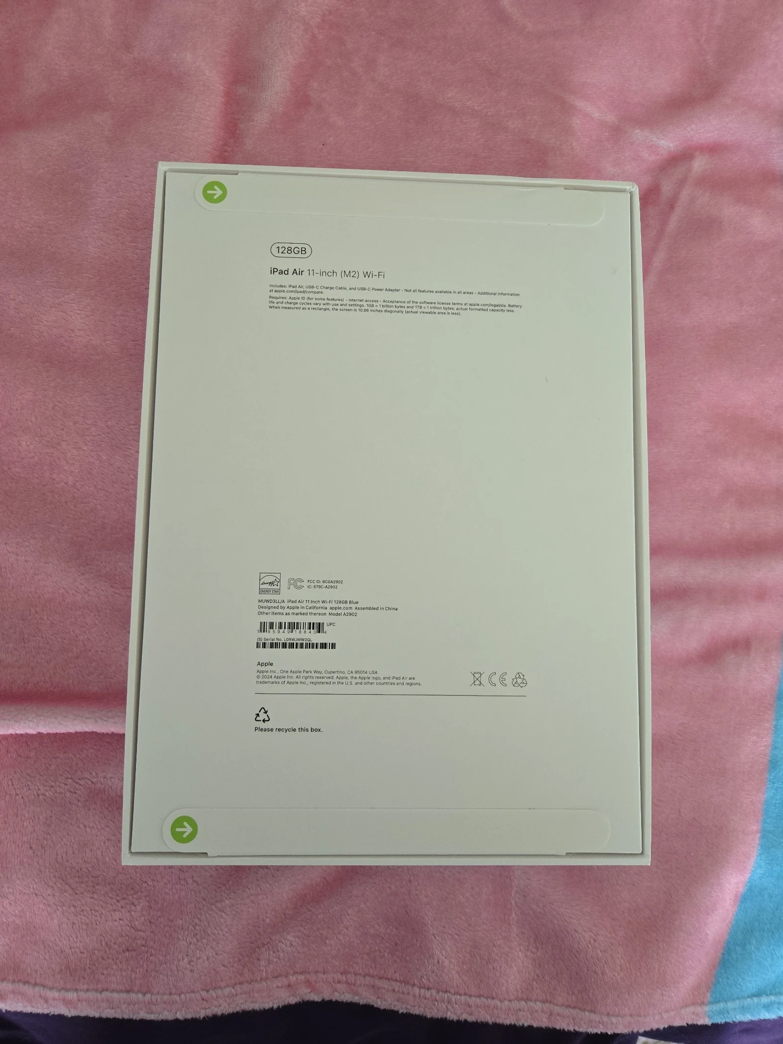 iPad Air 11inch M2 7M23