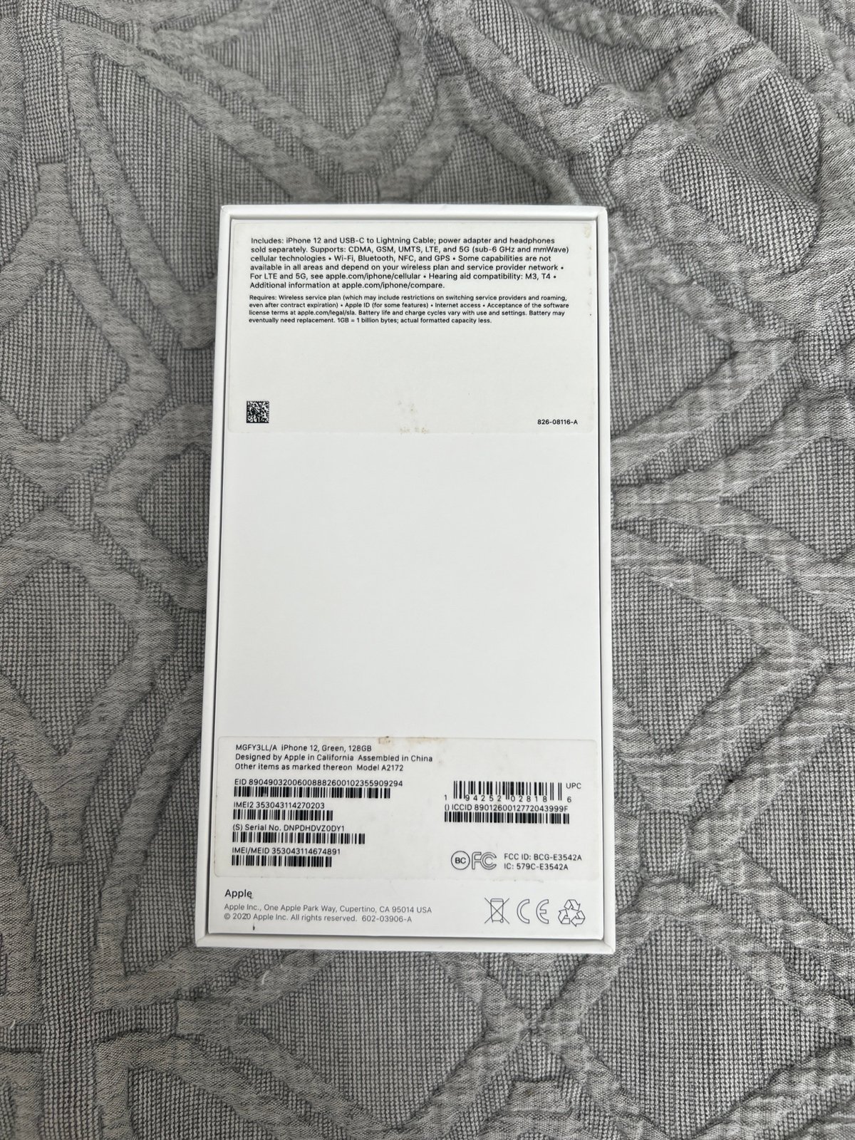 Apple iPhone 12 128 GB 3J13