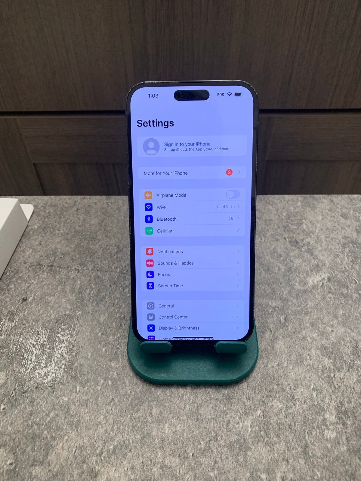 Apple iPhone 14 Pro Max Unlocked 256GB Space Black 6D76