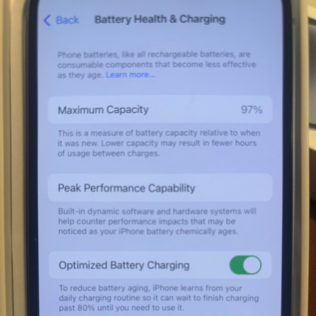 iPhone 14 blue Unlocked SIM free 128 GB 1G99