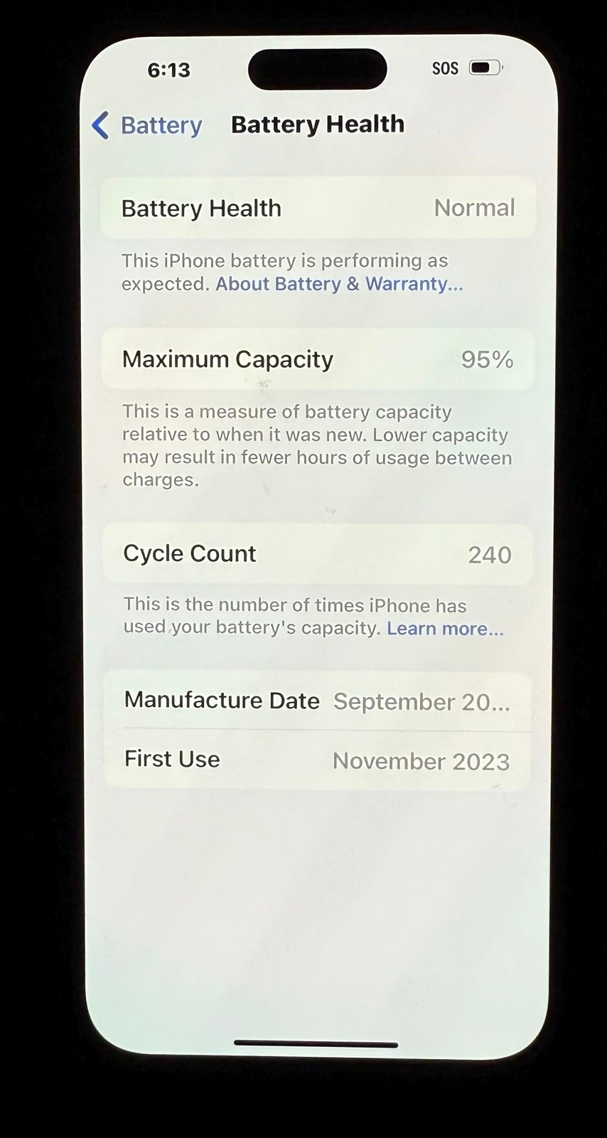 Apple iphone 15 pro max phone unlocked 5W13