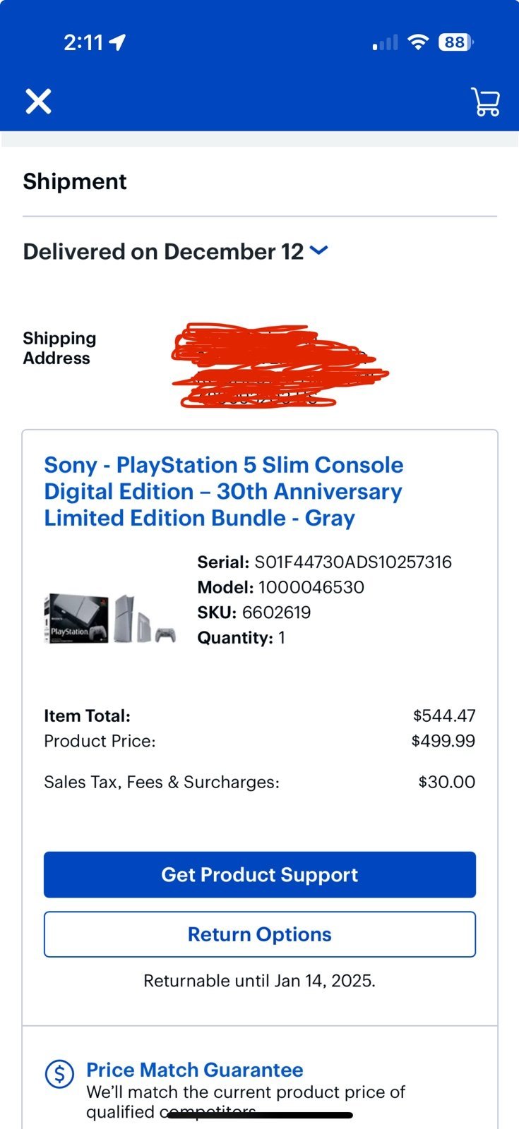 PlayStation 5 30th Anniversary Slim Digital Console Limited Edition SHIPS TODAY 1M72