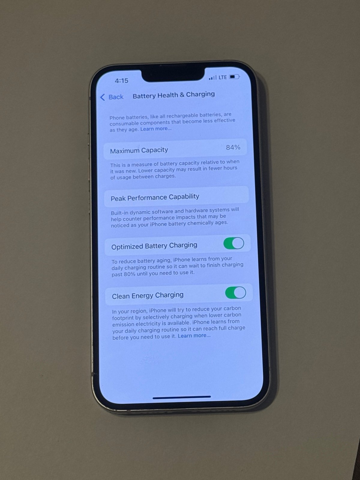 Apple iPhone 13 256GB Pink Unlocked 7G31