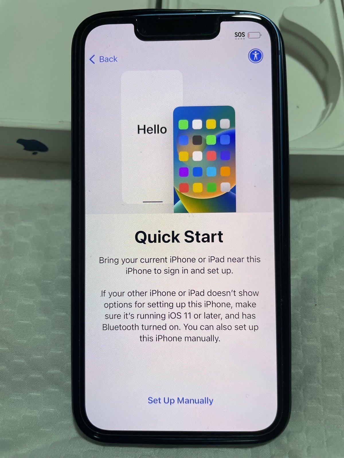 iPhone 13 mini blue 128GB (tMobile) 6B39