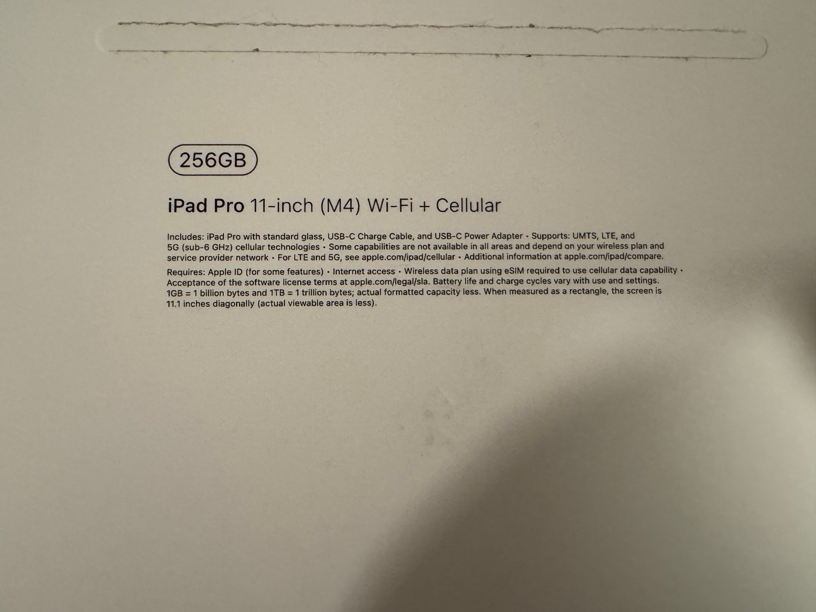 iPad Pro M4 11 inch 256g WiFi+ Cellular w/ Apple Pencil Pro and case 6L39