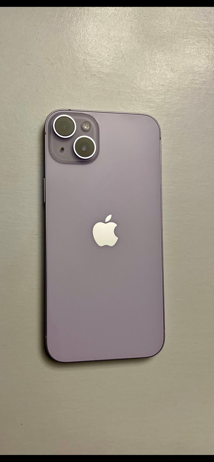 Apple iPhone 14 Plus Unlocked 128GB Purple Like New 2V57