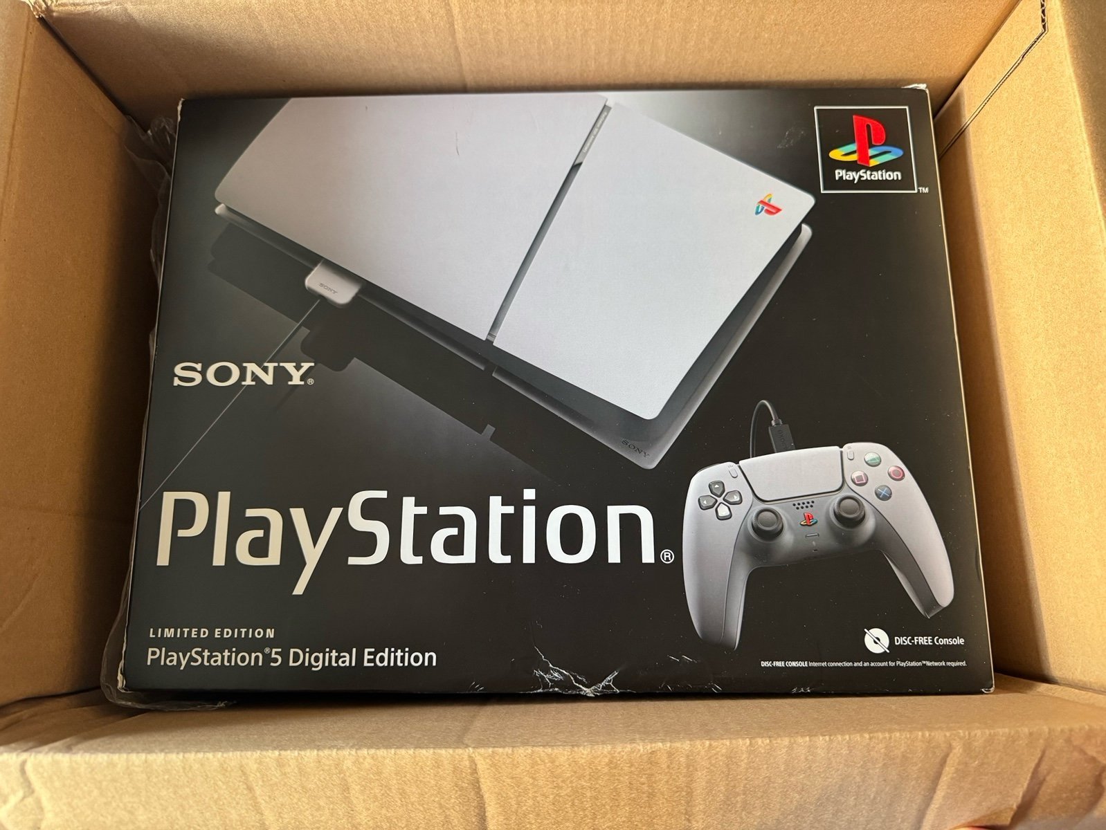 PlayStation 5 Slim Digital Console 30th Anniversary *Damaged Seal* 9W76