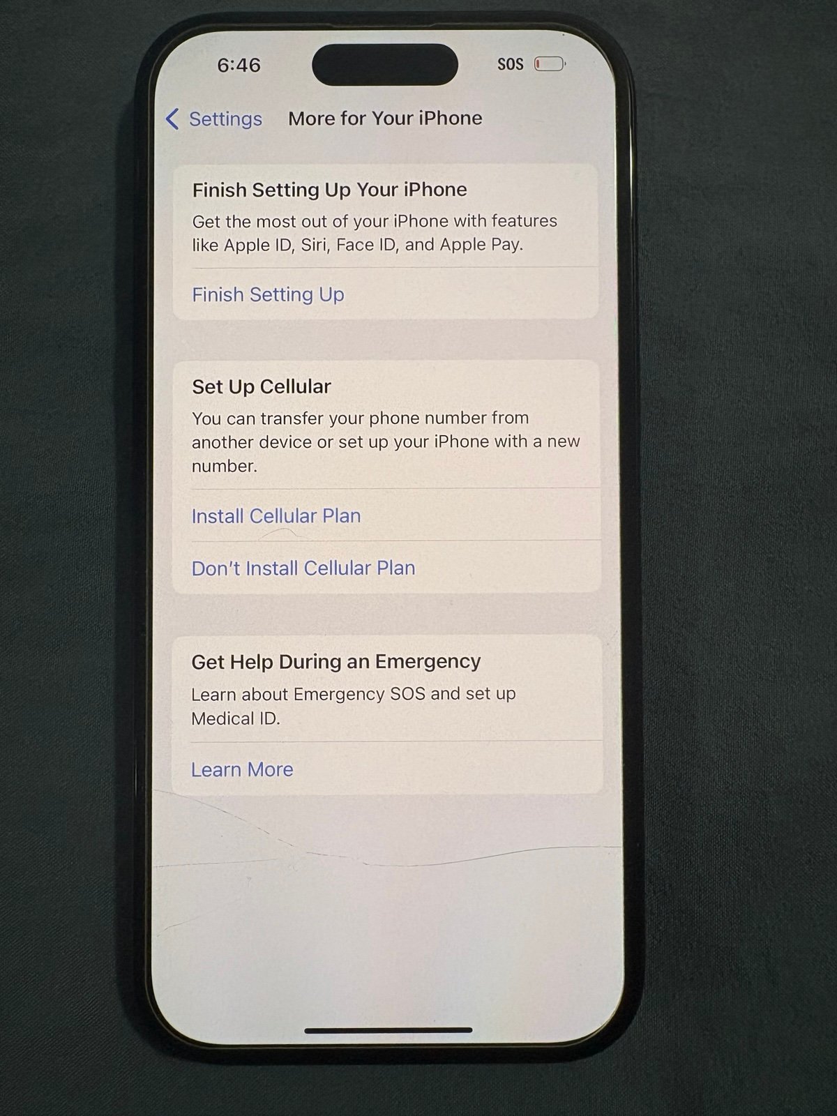 Unlocked Apple IPhone 15 Never Used Before without box 6L79