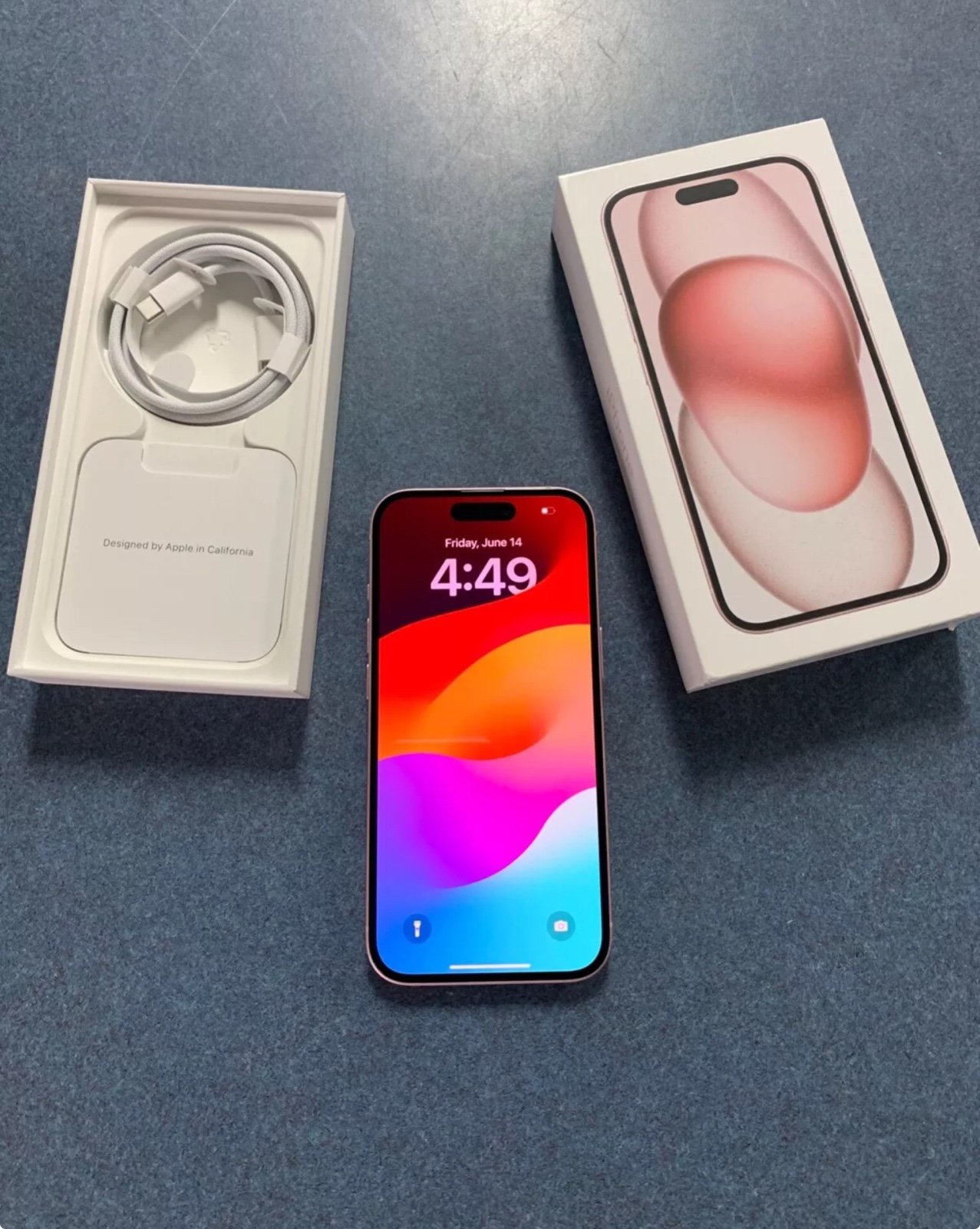 Apple iPhone 15 - 128 GB - Pink (AT&T) CHECK ESN - READ!  ATT ONLY 8B32