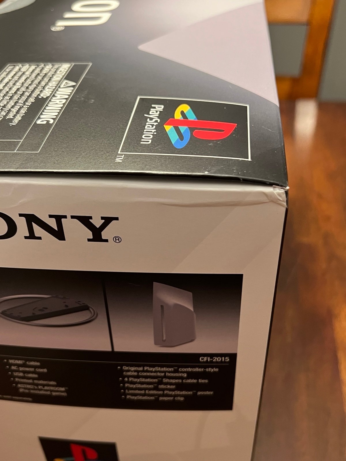 NEW PlayStation 5 PS5 Slim Digital Console 30th Anniversary Edition Damaged Box 5B97