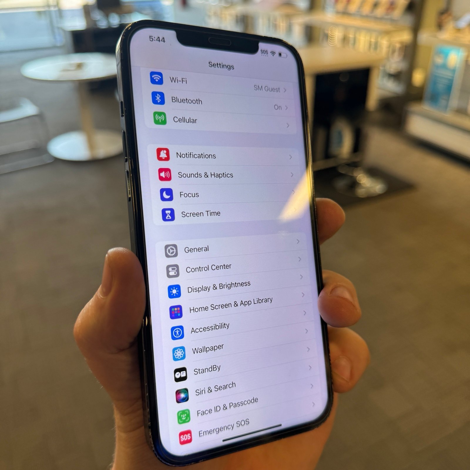 Apple iPhone 12 Pro Max 128 GB in Pacific Blue for AT&T 6B52