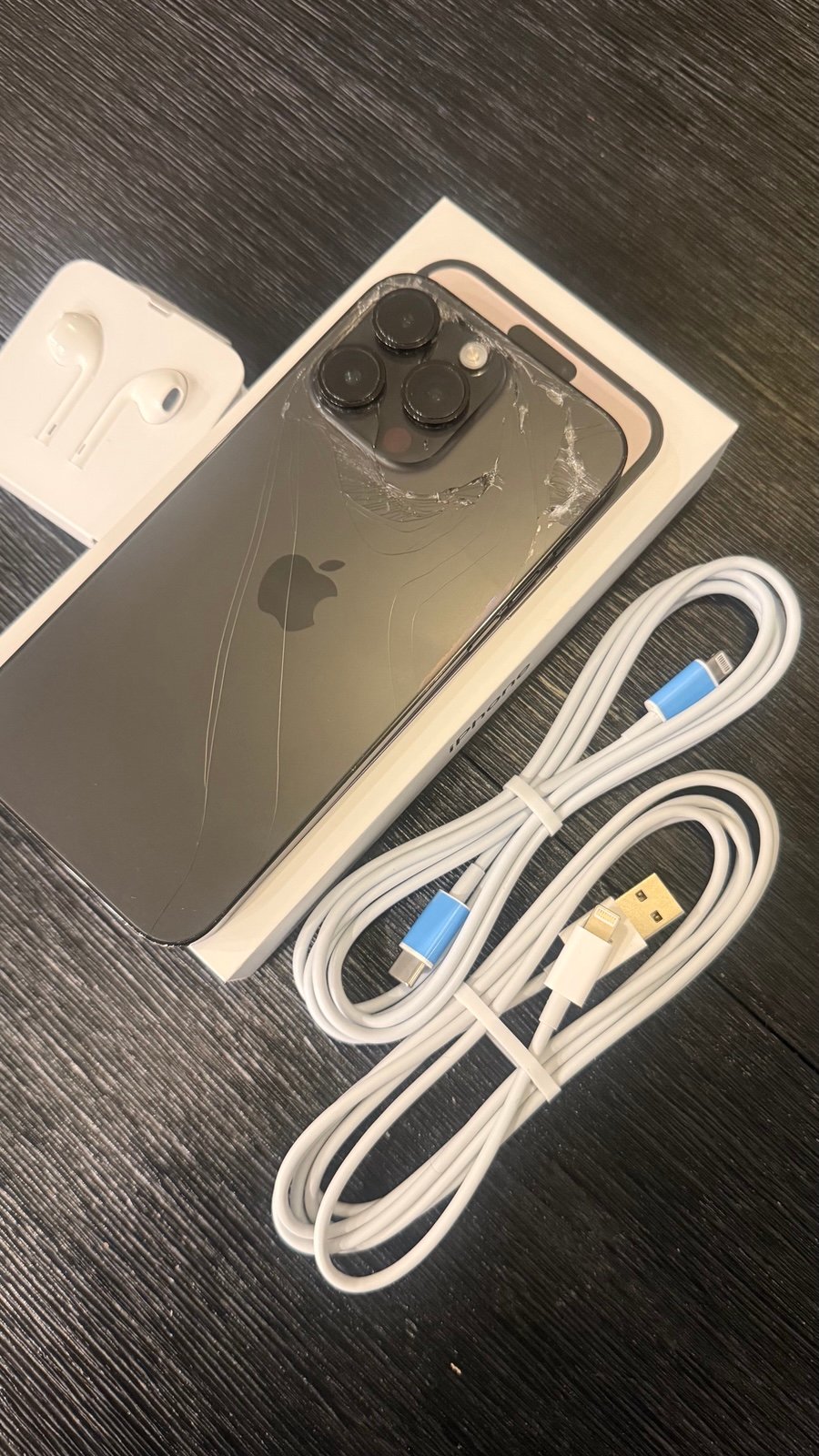 UNLOCKED Apple IPhone 14 Pro Max - Jet Black 7F51