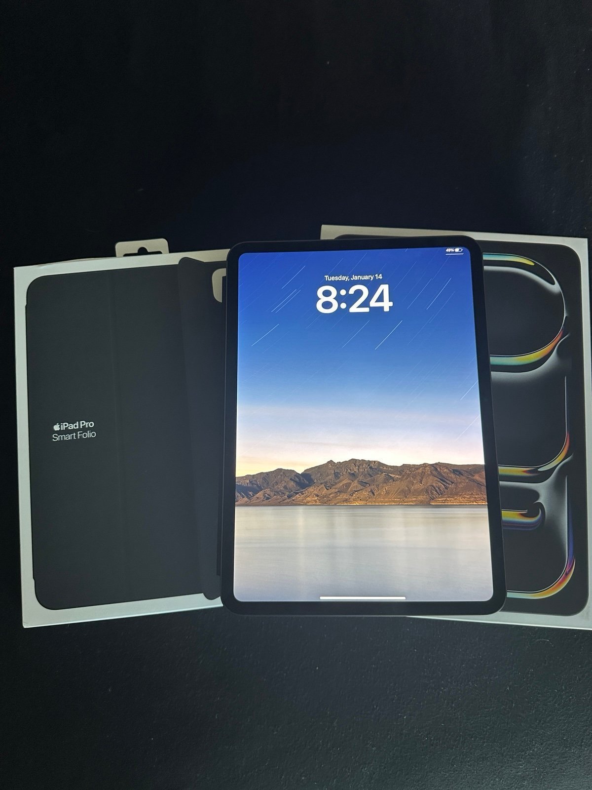 iPad Pro M4 11inch OLED 256GB space Black with Smart Folio 2T91