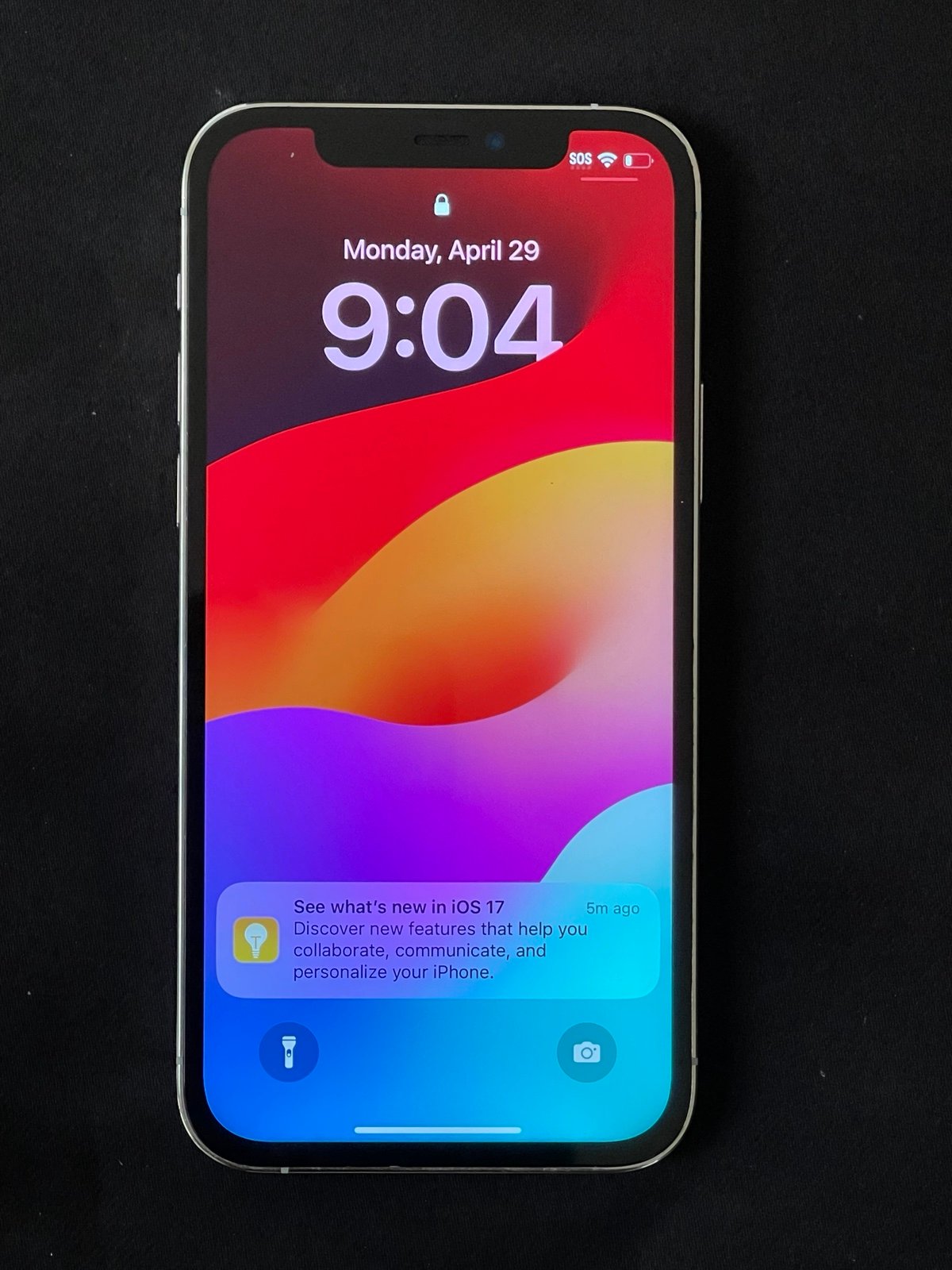 Apple iPhone 12 pro 256GB Silver Unlocked 3J82