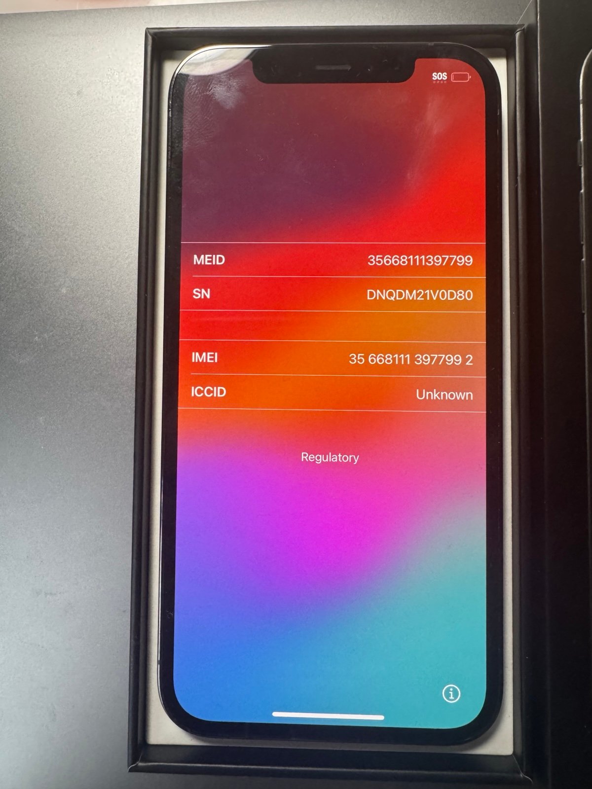 iPhone 12 Pro 128GB Graphite Unlocked 2H15