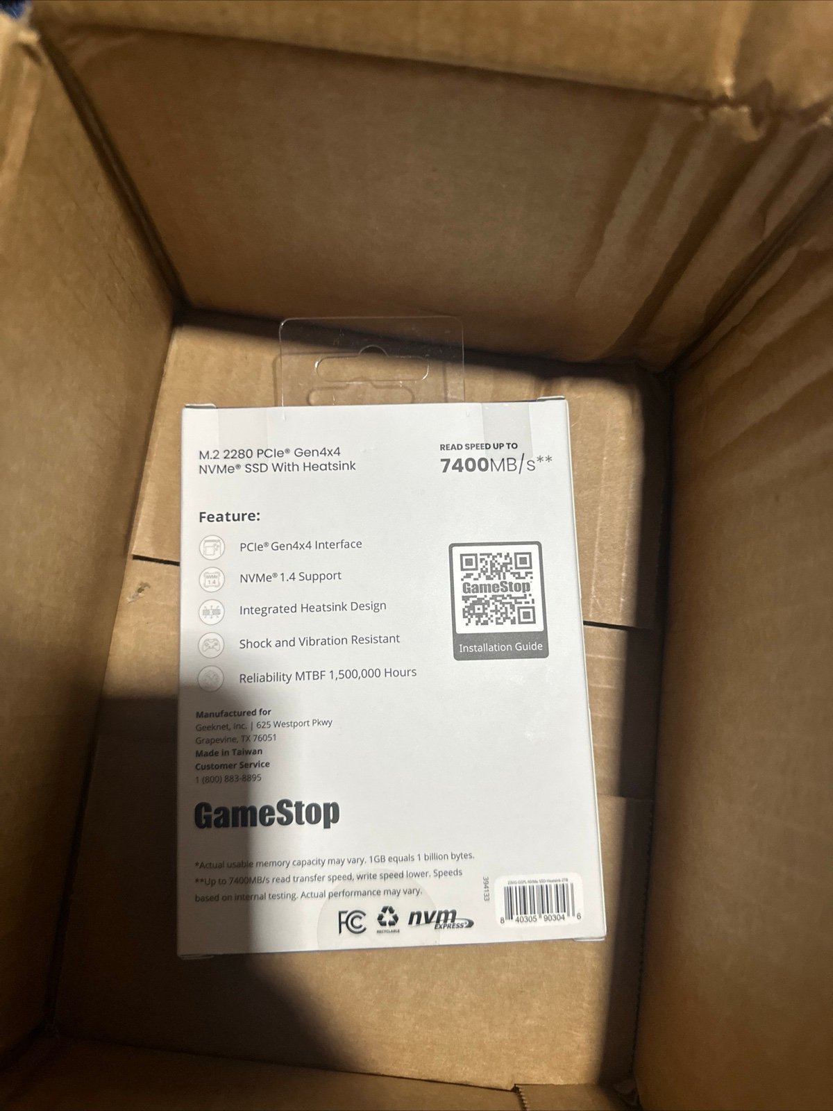 PlayStation 5 Pro / 2tb heatsink 2Y82