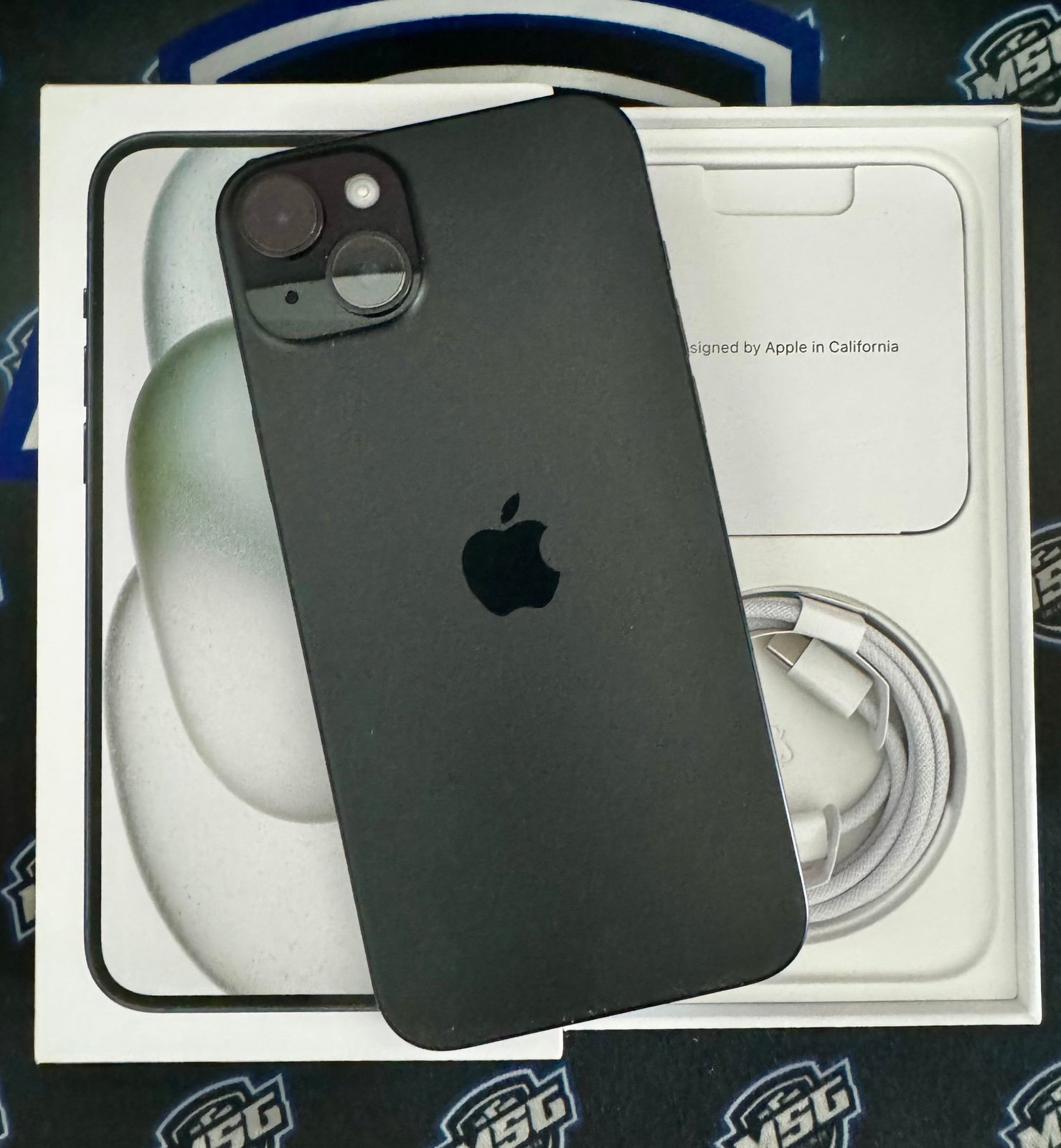 Apple iPhone 15 Plus 128 GB Black Unlocked 7G86