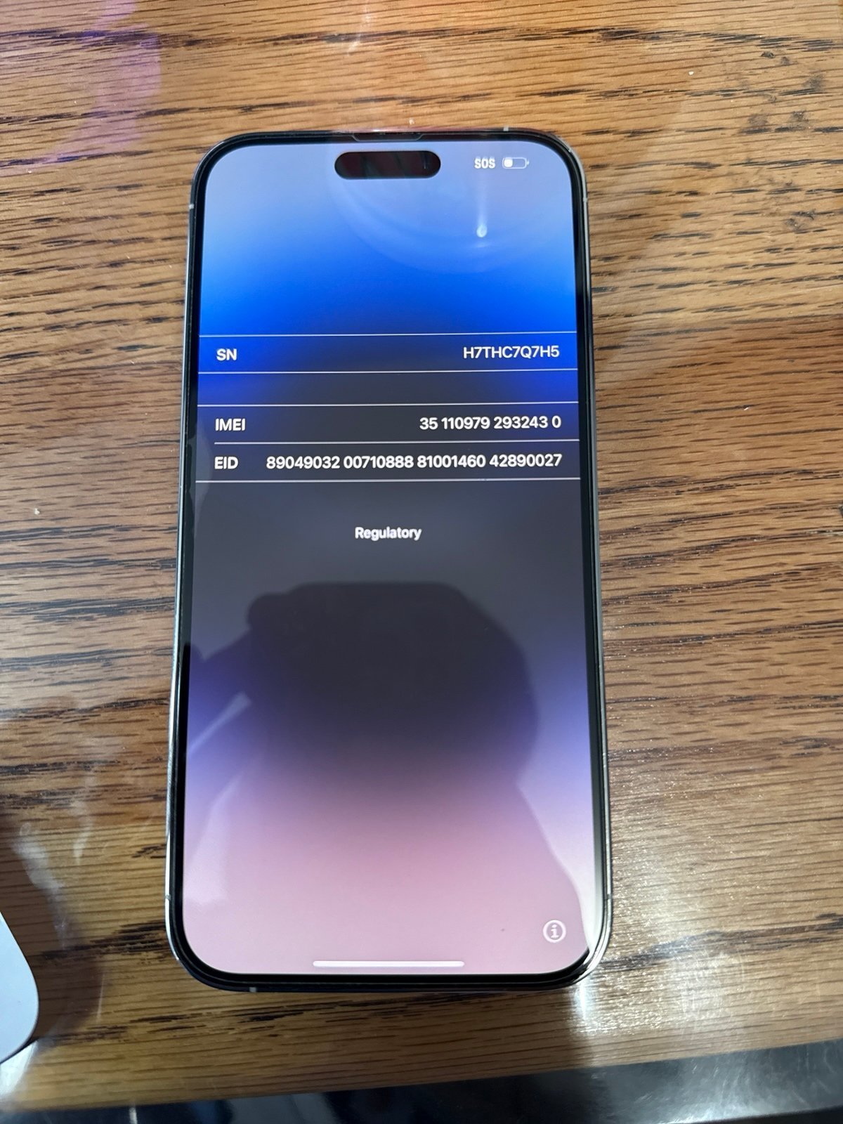 iPhone 14 Pro Max white 9Y86