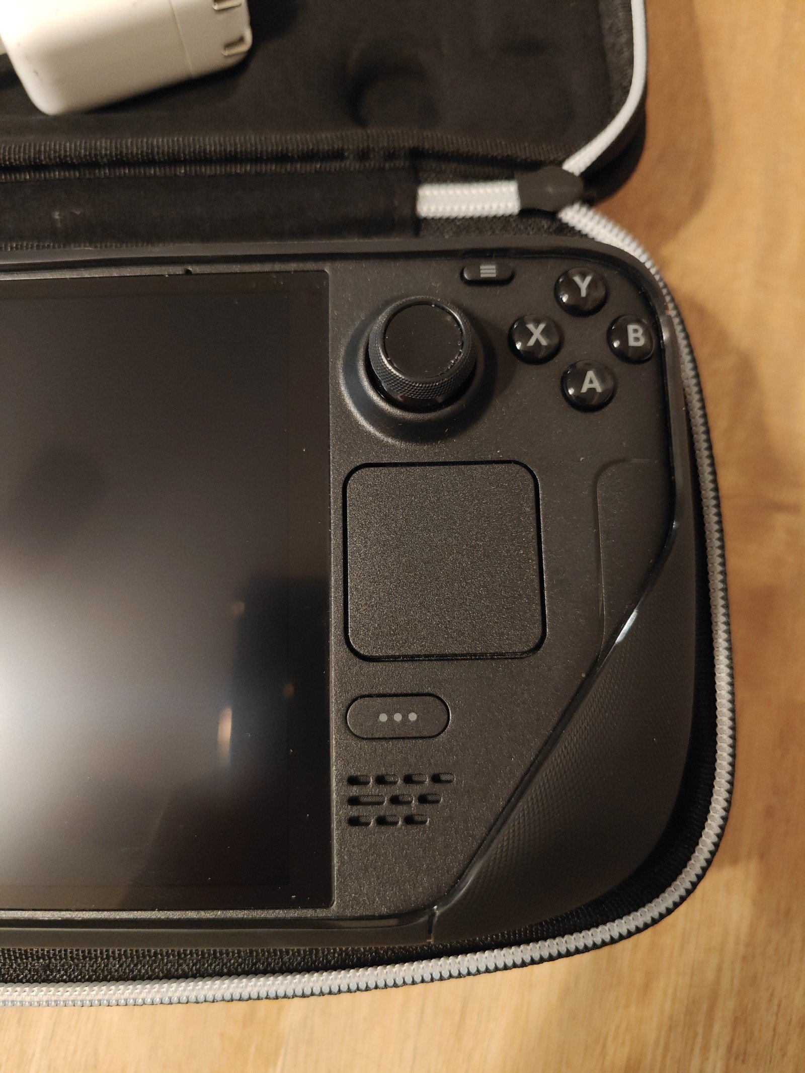 Steam Deck OLED 2TB, JSAUX mod case, 30w charger, original carrying case