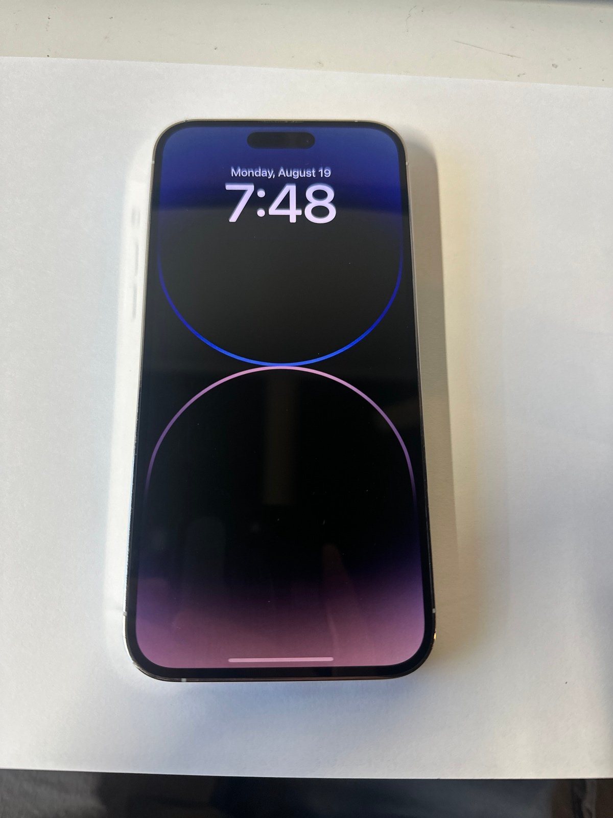 Apple iPhone 14 Pro Max 128 GB in Silver for Unlocked 8E65