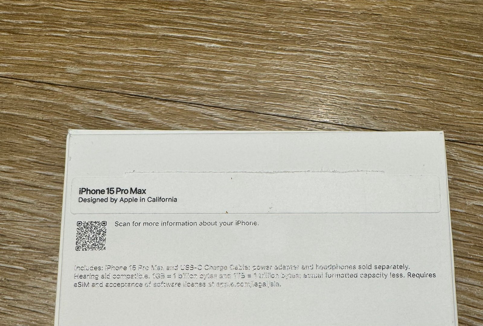 iPhone 15  Pro Max 256gb unlocked 8T62