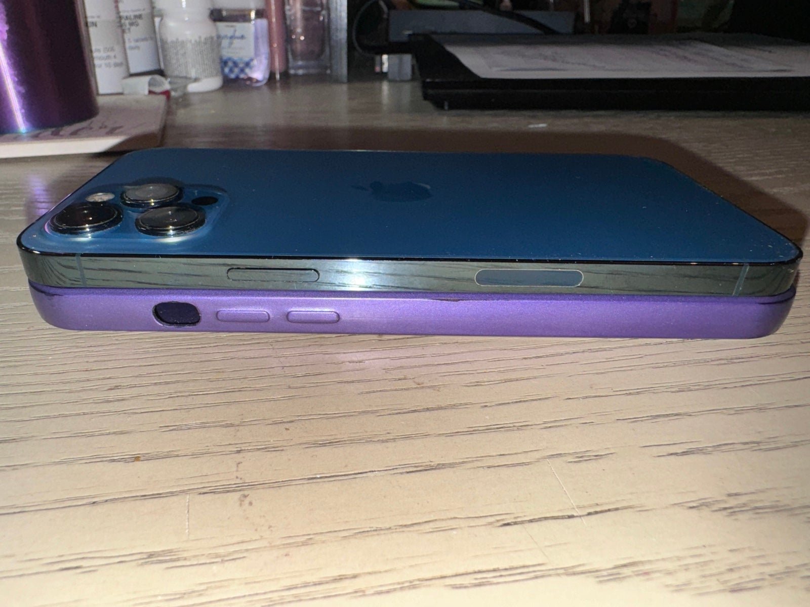 Apple iPhone 12 Pro Max 128 GB in Pacific Blue for AT&T 6D81