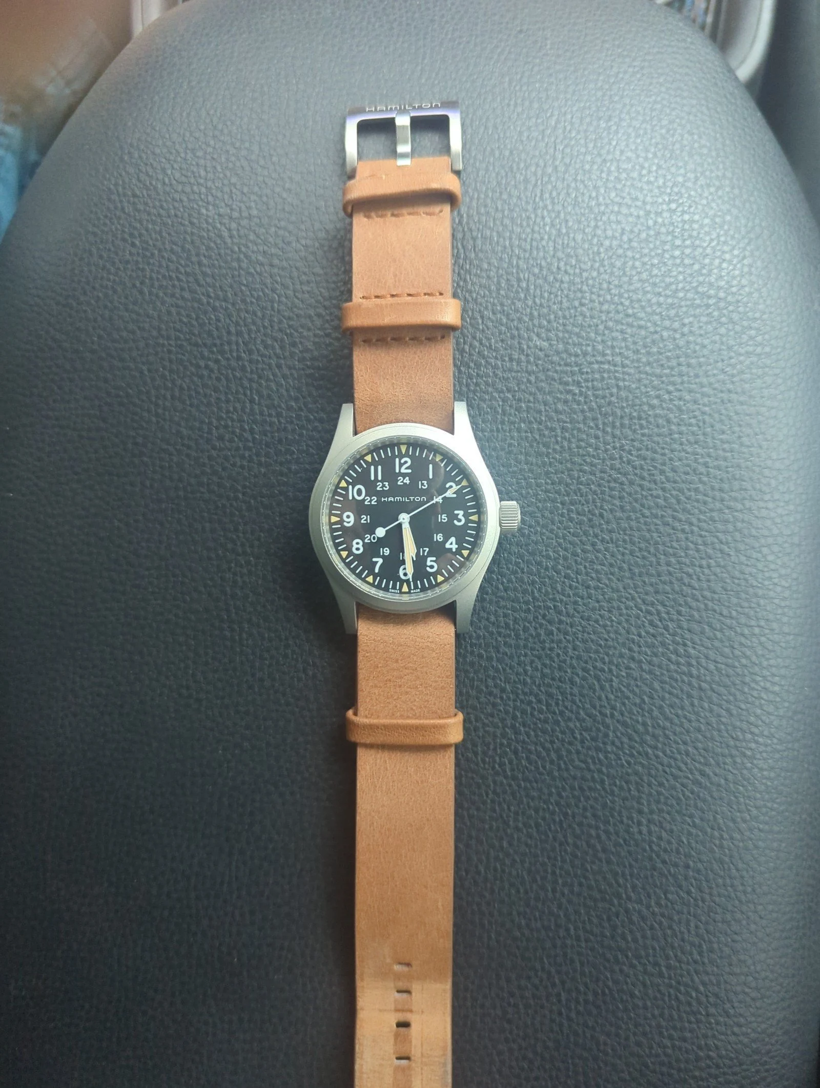 Hamilton Field Khaki Mechanical watch.