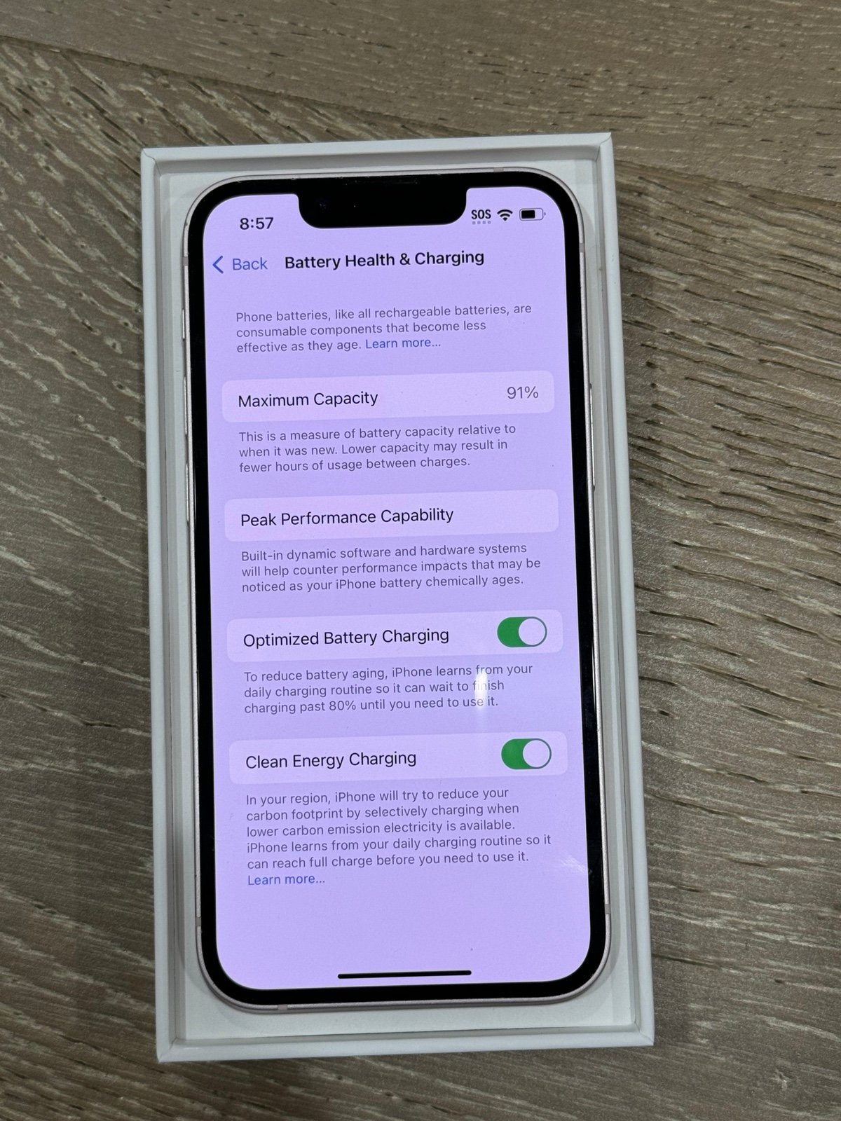 Apple iPhone 13 Mini 256 GB in Pink for Unlocked 5F39