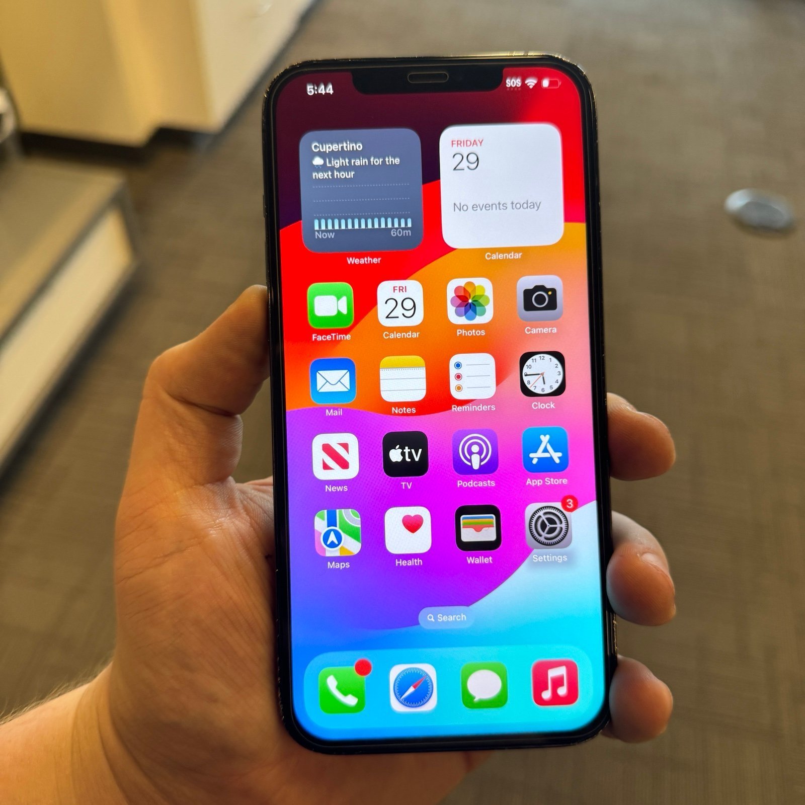 Apple iPhone 12 Pro Max 128 GB in Pacific Blue for AT&T 6B52