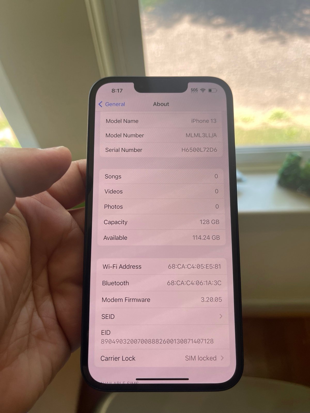 Like new T-Mobile iphone 13 128gb 9H31