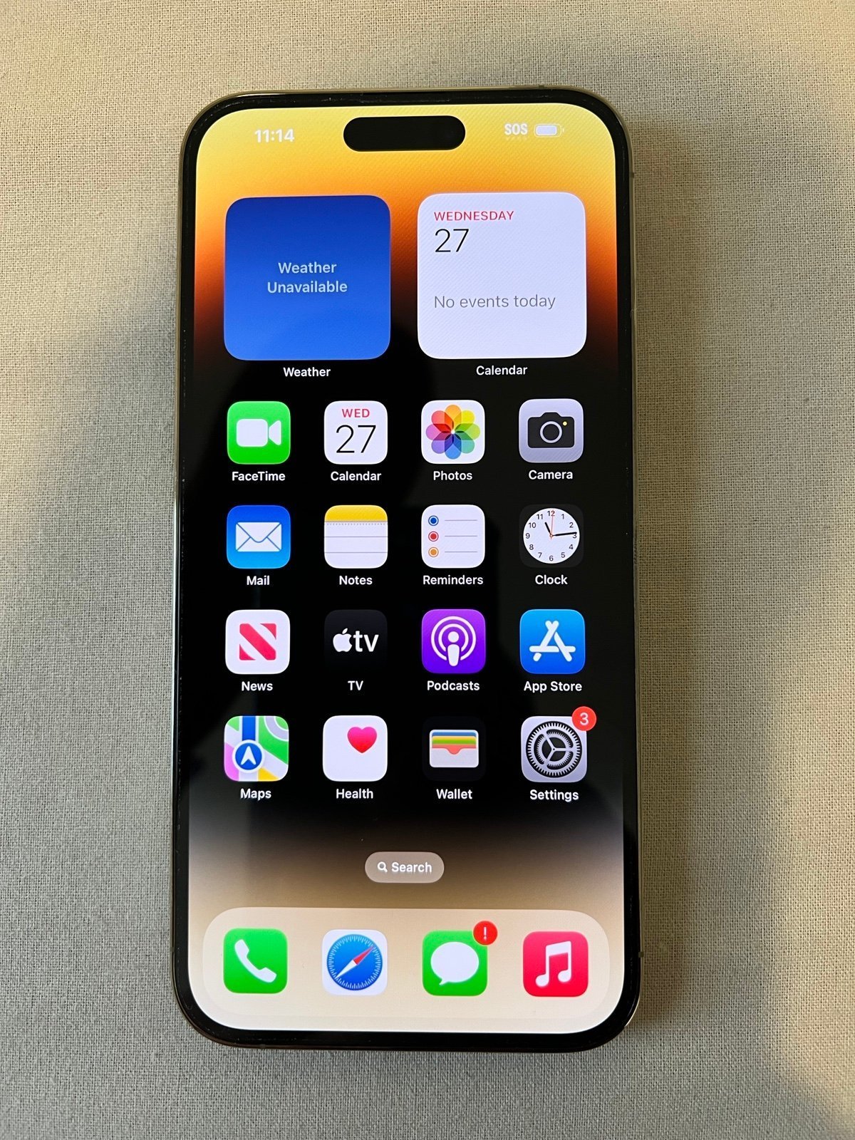 Apple iPhone 14 Pro Max 256GB Like New 7R86