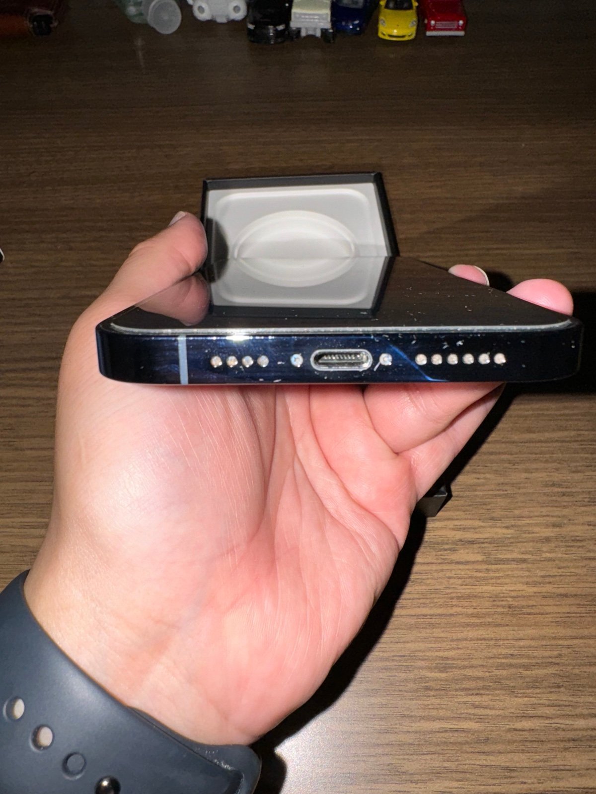 Apple iPhone 13 Pro Max 128 GB in Sierra Blue Unlocked 9U13