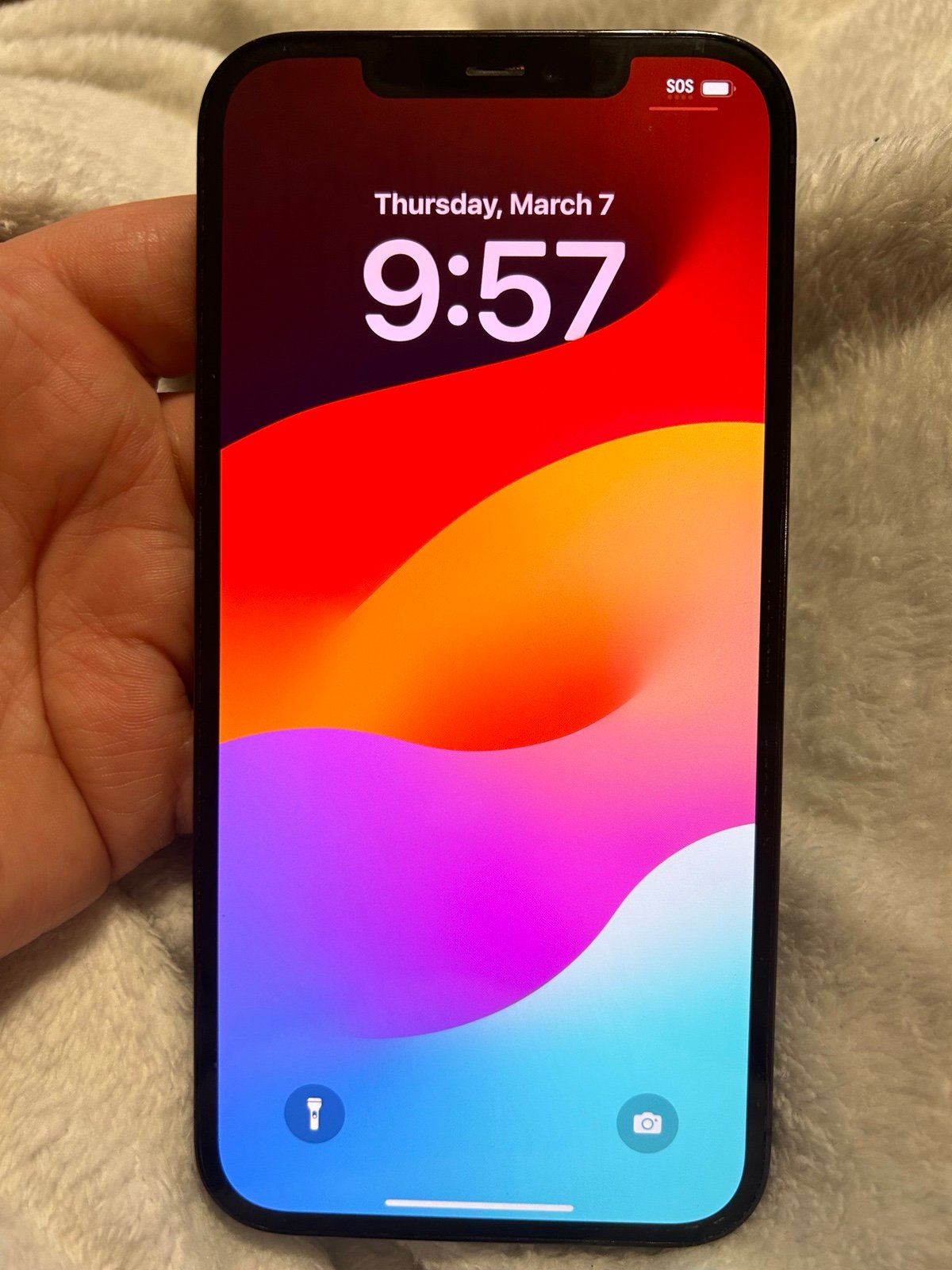 Apple iPhone 12 Pro Max 256 GB in Pacific Blue 7N59