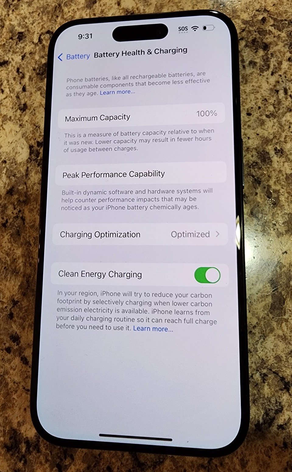 Apple iPhone 15 Pro - 128 GB - Blue Titanium Excellent Unlocked 5B16