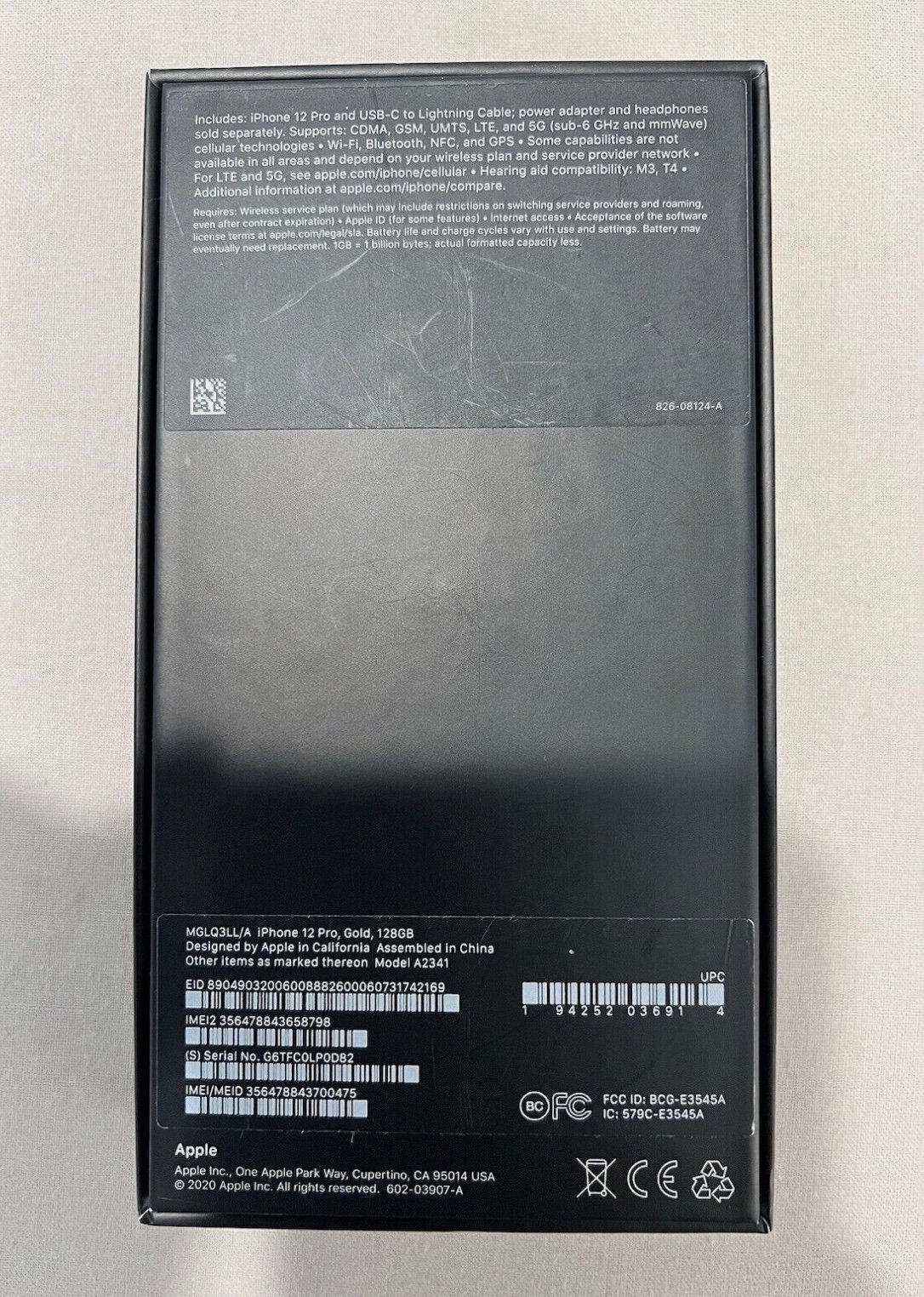 Apple iPhone 12 Pro 128 GB 2G95