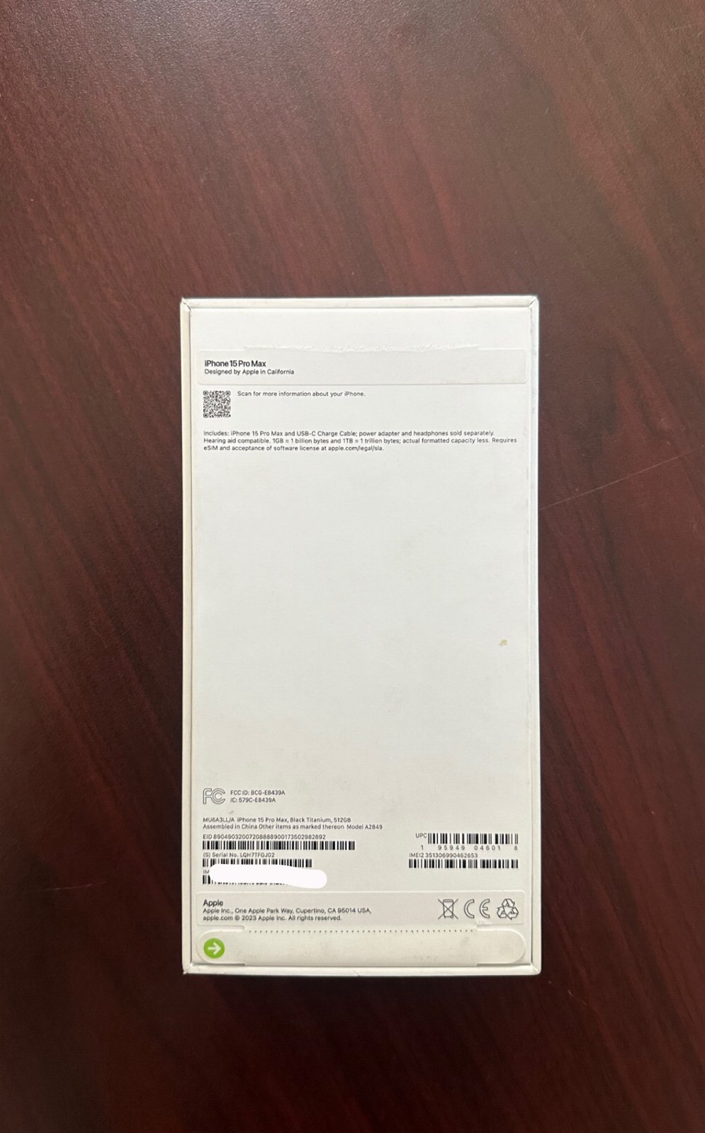 iPhone 15 Pro Max 512GB Unlocked 3X15