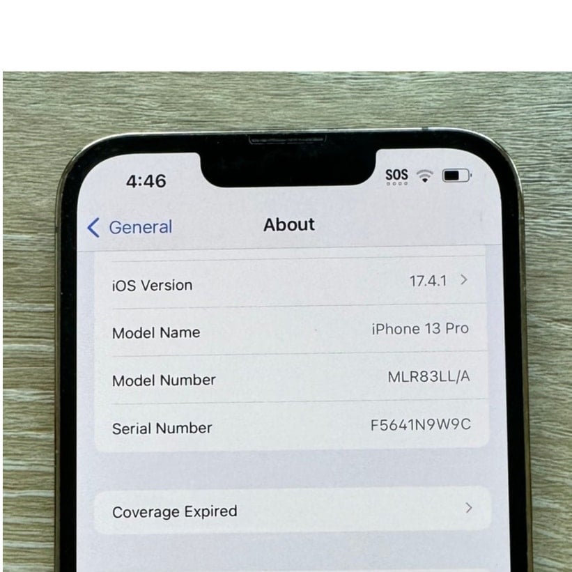 iPhone 13 Pro - Cracked Camera Glass 256GB 7U61
