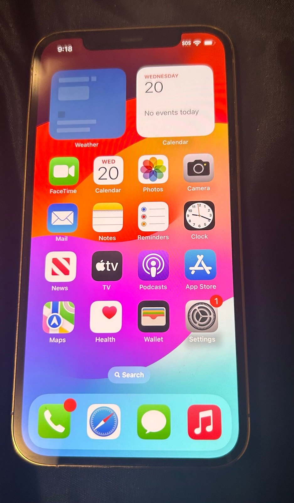 Apple iPhone 12 Pro 128 GB in Gold for T-Mobile 8O57