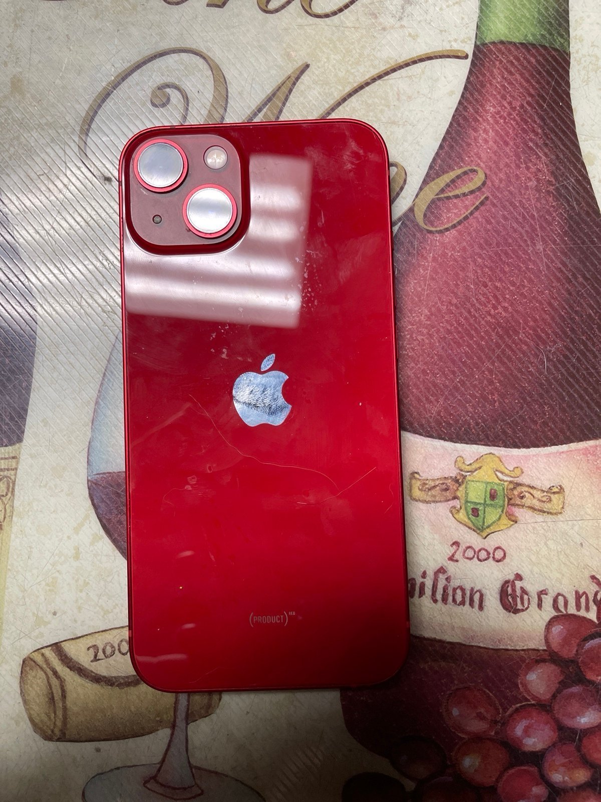 iPhone 13 Red 256g Unlocked 8E59