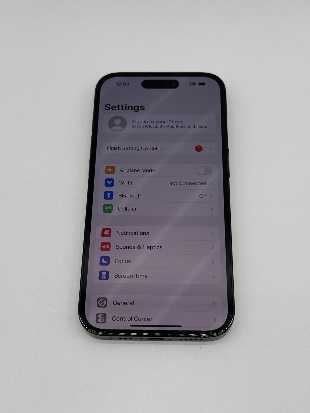 iPhone 14 Pro 128GB Space Black -Carrier T-Mobile- Clean IMEI Fast Shipping! 5B63